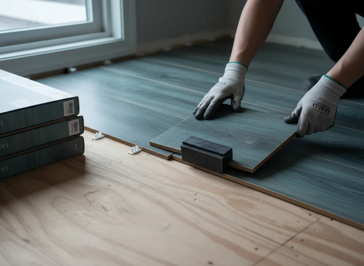 Luxury Vinyl Plank Installation company in Reeder, ND